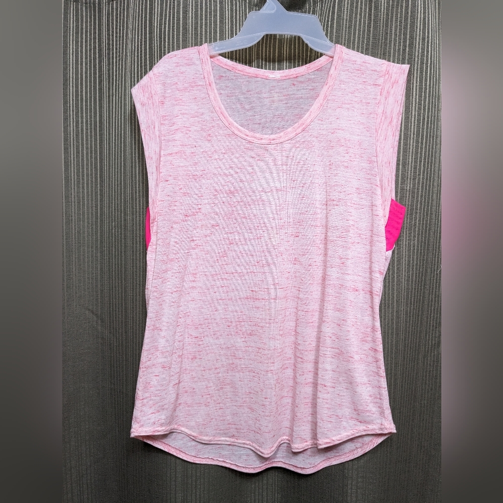 No size tag Women's L pink Lotus Sleeve T